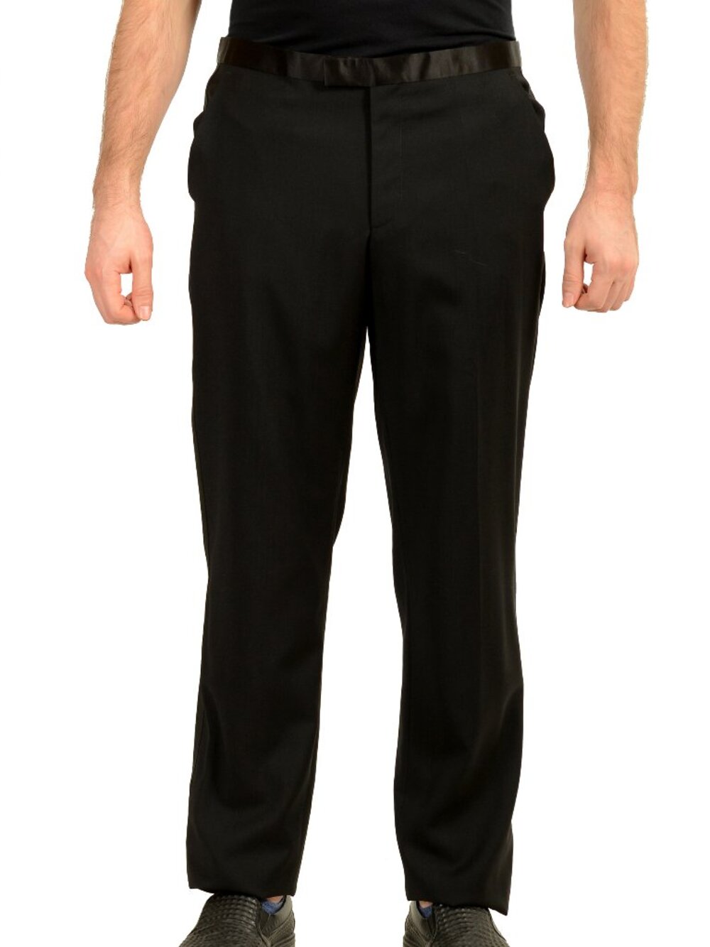 Hugo Boss Men's "The Stars75/Glamour3" 100% Wool Tuxedo Pants US 36L IT 52L